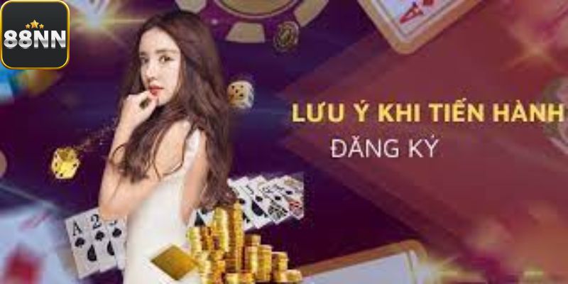 Lưu ý khi tiến hành đăng ký hội viên